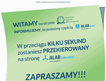 Tablet Screenshot of laboratorium-przygoda.pl